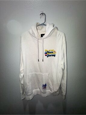 DC Cream Pullover Hoodie with Logo
